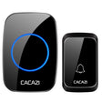 CACAZI A06-DC 1 To 1 Battery Type Smart Home Wireless Waterproof Music Doorbell(Black) - Wireless Doorbell by CACAZI | Online Shopping South Africa | PMC TechLife | Buy Now Pay Later Mobicred