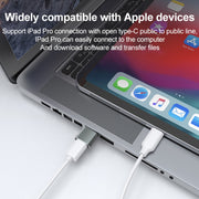 USB 2.0 Male To USB-C / Type-C Female Adapter, Support Charging & Transmission Data(Silver)