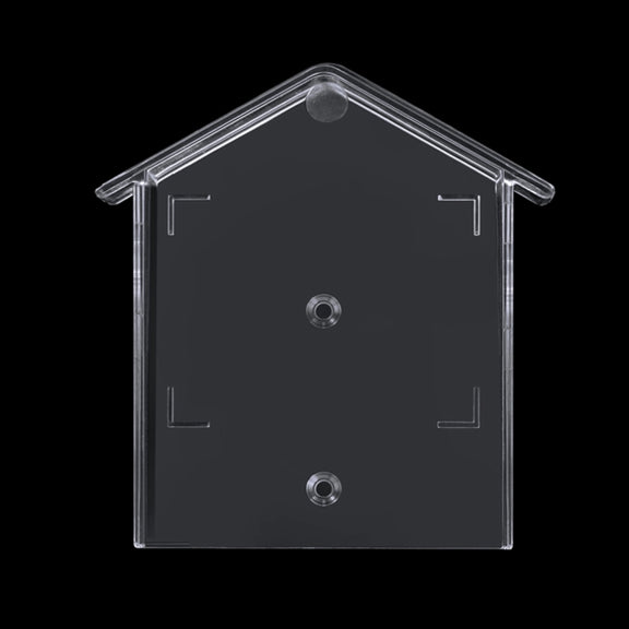 Wireless Doorbell Water-resistant Cover Outdoor Doorbell Transparent Rain Protection Case(E30)
