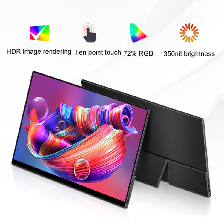 13.3 inch Ordinary Version 4K Portable External Extended Screen Display For Switch/PS5/Mobile Phone/Computer(AU Plug)