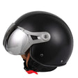 GXT Electric Vehicle Half Cover Four Seasons Retro Helmet, Size: XL(Black) - free shipping - PMC TechLife - Order now!