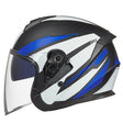 GXT Electric Vehicle Four Seasons Sun Protection & Windshield Double Lens Helmet, Size: M(Matt Black Blue) - Helmets by GXT | Online Shopping South Africa | PMC TechLife | Buy Now Pay Later Mobicred