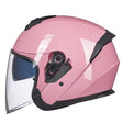 GXT Electric Vehicle Four Seasons Sun Protection & Windshield Double Lens Helmet, Size: XL(Light Pink) - free shipping - PMC TechLife - Order now!