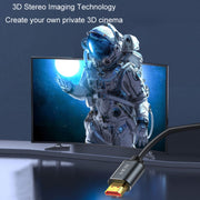 JINGHUA 5m HDMI2.0 Version High-Definition Cable 4K Display Cable