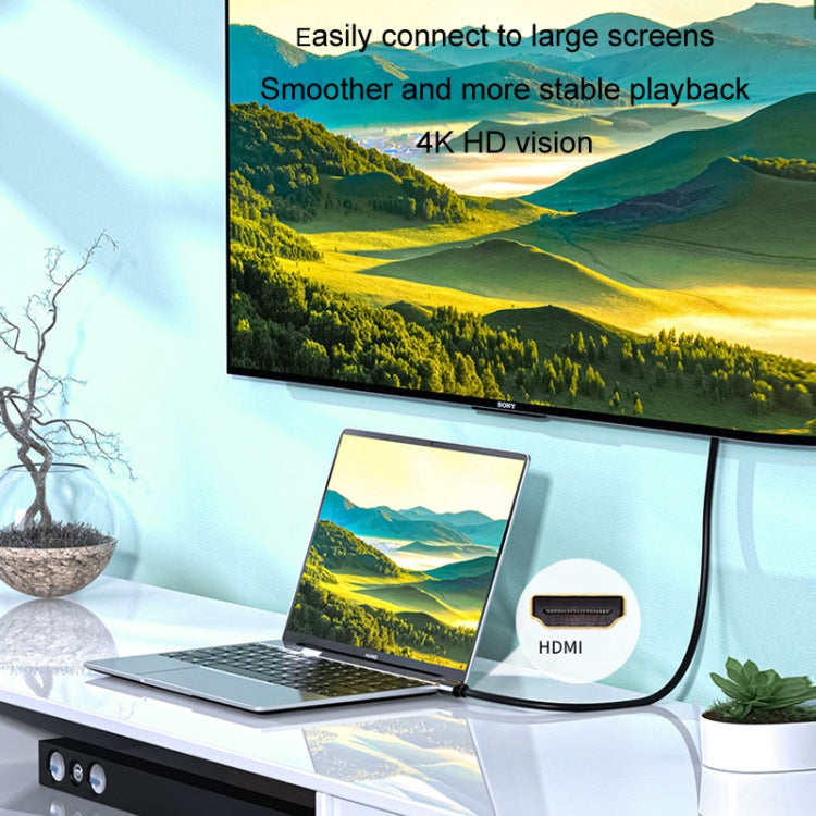 JINGHUA 1m HDMI2.0 Version High-Definition Cable 4K Display Cable