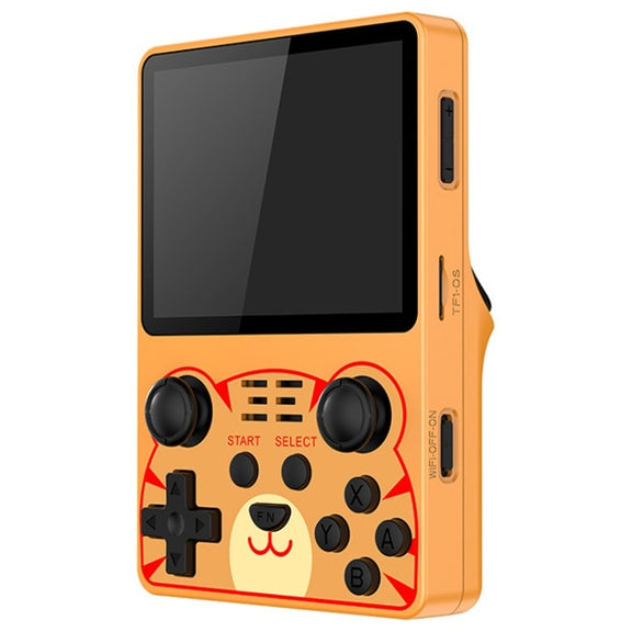 POWKIDDY RGB20S  3.5-Inch IPS Screen Retro Open Source Handheld Game Console 16GB+64GB 15,000 Games(Black)