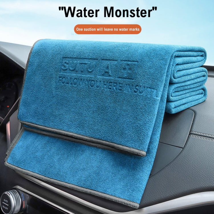 60 x 180cm  SUITU Microfiber Cleaning Cloth Car Cleaning Towel Thicken Highly Absorbent Cleaning Rag