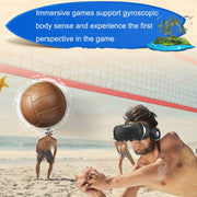 3D Virtual Reality Gaming Glasses Immersive VR Smart Glasses(Black)