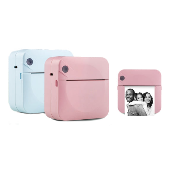 C17 Bluetooth Pocket Mini Label Printer Inkless Thermal Printer Wireless Photo Printer(White)
