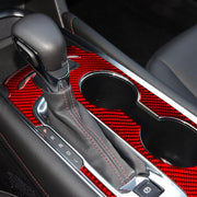 For Chevrolet Malibu 2016-2024 A Model Left-hand Drive Gear Panel Sticker(Black)