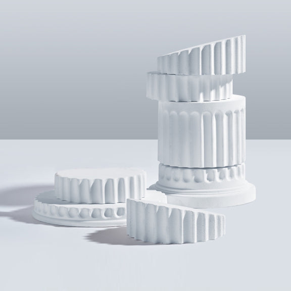 Roman Column Plaster Photography Props Still Life Ornament, Style: Base 3
