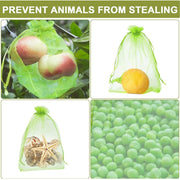 100pcs /Pack  Fruit Protection Bag Anti-Insect And Anti-Bird Net Bag 15 x 20cm(White)