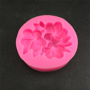 Silicone Handmade Mold Chocolate Epoxy Gypsum Fondant Mold(Gardenia)