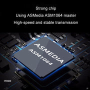 JMB582 M2 KEY-M NVME PCI-E To SATA3.0 Hard Disk Transfer Card(M2T4SAT-A01)