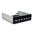 7 Port USB2.0 Optical Drive Bit Front Panel, Style: Flat Mouth - USB 2.0 HUB by PMC TechLife | Online Shopping South Africa | PMC TechLife | Buy Now Pay Later Mobicred
