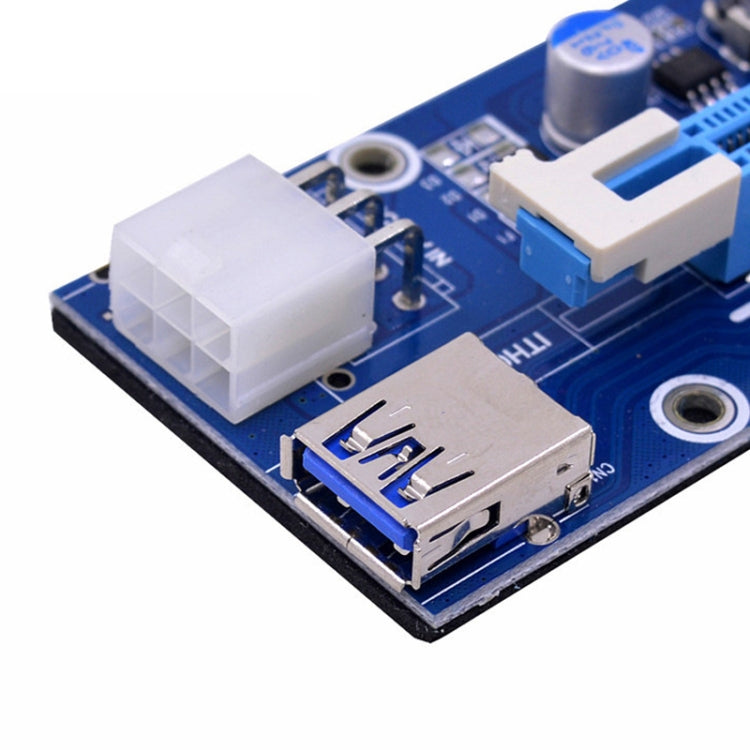 PCE164P-N03 VER006C Mini PCI-E 1X To 16X Riser For Laptop External Image Card, Spec: Blackboard 4pin