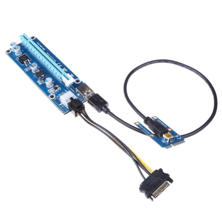 PCE164P-N03 VER006C Mini PCI-E 1X To 16X Riser For Laptop External Image Card, Spec: Blackboard 4pin