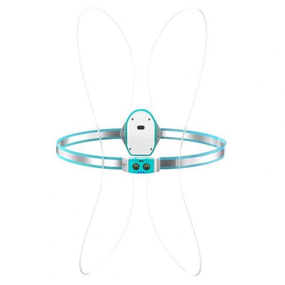 USB Rechargeable Running Light Strap Chest Light(Blue)