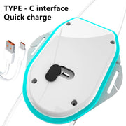 USB Rechargeable Running Light Strap Chest Light(Dark Blue)