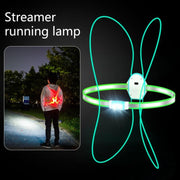 USB Rechargeable Running Light Strap Chest Light(Dark Blue)
