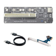 PCI-E 1X To Single PCI With baffle Riser Card Extend Adapter Add Expansion Card For PC Computer - Add-on Cards by PMC TechLife | Online Shopping South Africa | PMC TechLife | Buy Now Pay Later Mobicred