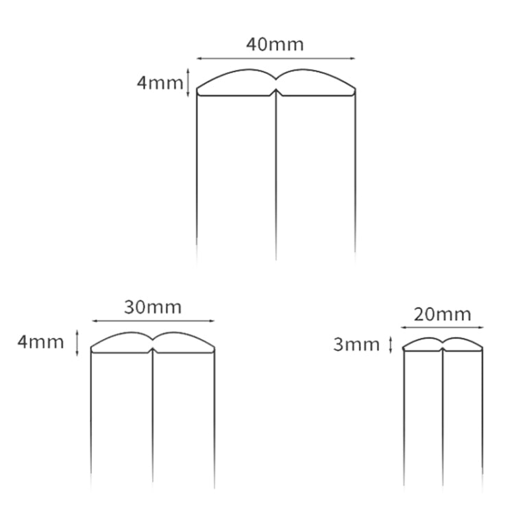 PVC Household Transparent Anti-collision Strip Furniture Soft Edge Protector, Specification: 1 cm x 1 m
