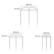 PVC Household Transparent Anti-collision Strip Furniture Soft Edge Protector, Specification: 1 cm x 1 m