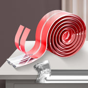 PVC Household Transparent Anti-collision Strip Furniture Soft Edge Protector, Specification: 1 cm x 1 m