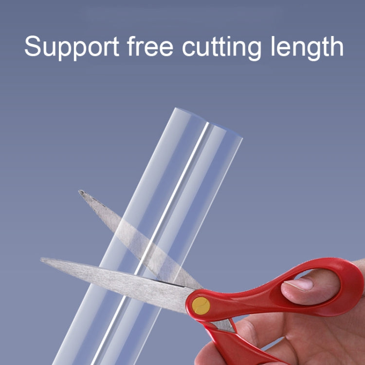 PVC Household Transparent Anti-collision Strip Furniture Soft Edge Protector, Specification: 1 cm x 1 m
