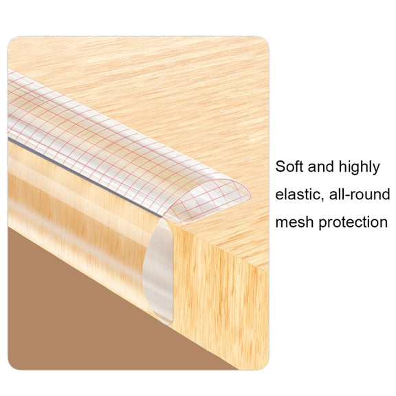 PVC Household Transparent Anti-collision Strip Furniture Soft Edge Protector, Specification: 1 cm x 1 m