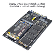 SATA 22PIN To MSATA Or M.2 NGFF SATA Card 2 In 1 SSD Converter Card With USB 3.0 Cable