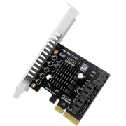 PCI-E To 5 SATA 3.0 Expansion Card(Full High Baffle)