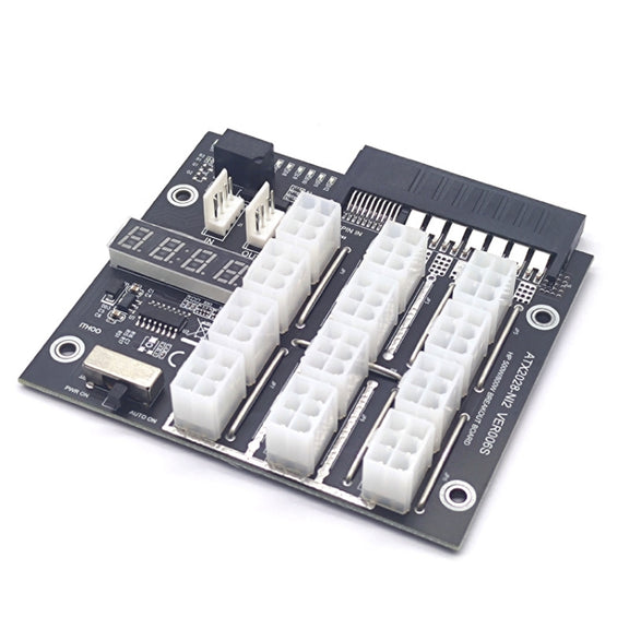 2200W To 6P Graphics Card Power Board For HP Server Power Supply(Black)