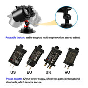 12 Cards US Plug Not Easy To Fade Card Pattern 9W Double Cylinder Water Pattern Christmas Projection Light