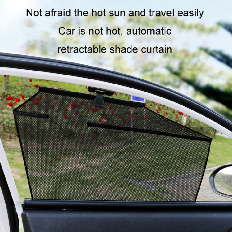 Automobile Automatic Lift Glass Window Sunshade, Specification: 1 Pair Rear Window