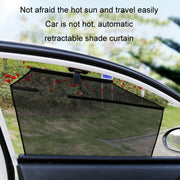 Automobile Automatic Lift Glass Window Sunshade, Specification: 1 Pair Rear Window