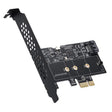 PCI-E to SATA3.0+M2 NGFF Expansion Card 6G Hard Disk Transfer Card(Black) - Add-on Cards by PMC TechLife | Online Shopping South Africa | PMC TechLife | Buy Now Pay Later Mobicred