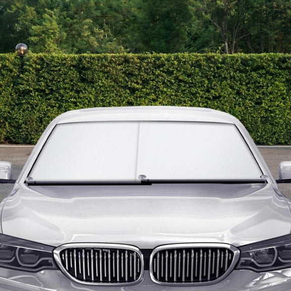 70-135cm+ 4 Mesh Side Curtain Car Front Windshield Retractable Sun Protection Sunshade Curtain