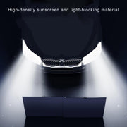 70-135cm+ 4 Mesh Side Curtain Car Front Windshield Retractable Sun Protection Sunshade Curtain