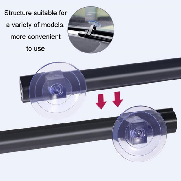 70-135cm+ 4 Mesh Side Curtain Car Front Windshield Retractable Sun Protection Sunshade Curtain