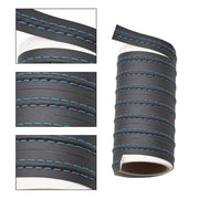 8m Car Center Console Interior Modification Leather Gap Strip(Black Blue)