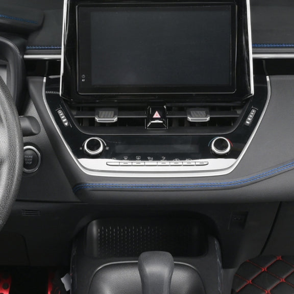 8m Car Center Console Interior Modification Leather Gap Strip(Black Red)
