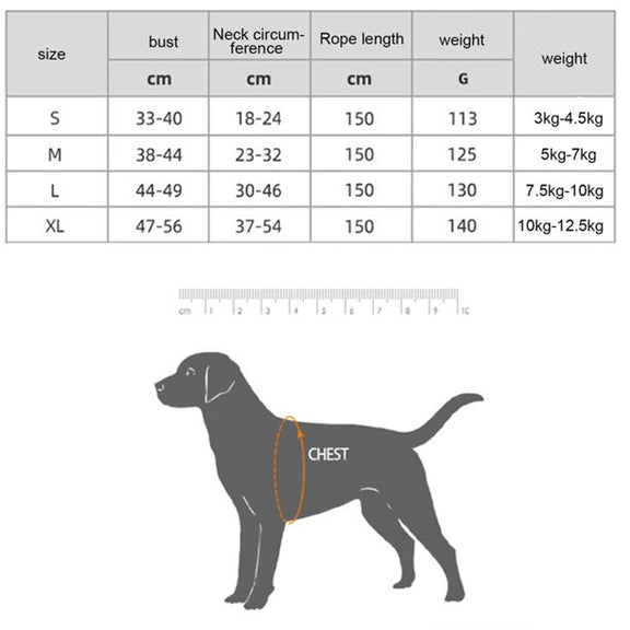 Pet Vest Harness + Traction Rope Set Reflective Breathable Dog Cat Harness, Size: S(Pink)