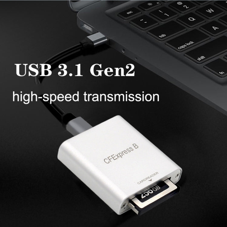 10G High Speed USB3.2 Z6/Z7 1DX3 Wiring CFEXPRESS Card Reader With Double Line
