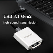 10G High Speed USB3.2 Z6/Z7 1DX3 Wiring CFEXPRESS Card Reader With Double Line