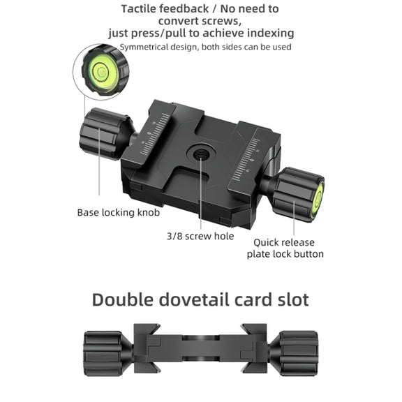 BEXIN  GH-720A Tripod Head  720 Degree Rotating Panorama Head