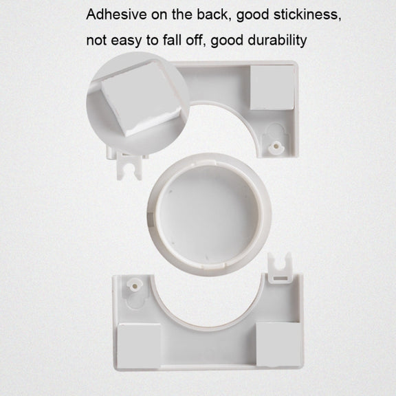 Square Air Conditioning Hole Decoration Cover Wall Hole Plug, Style: 9cm Gold