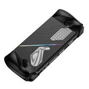 For ASUS ROG Ally Game Console Silicone Protective Cover Spray Oil Case(Black)