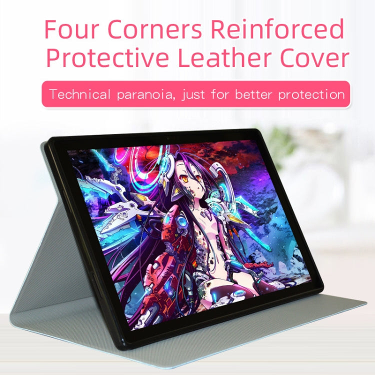 For Blackview Tab 15 / 15 Pro 10.5 Inch Tablet Anti-Drop Protective Case(Blue)