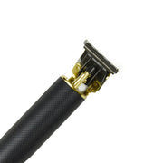 Hollow T-shape Ceramic Cutter Head USB Charging Engraving Electric Hair Clipper, Color: Black